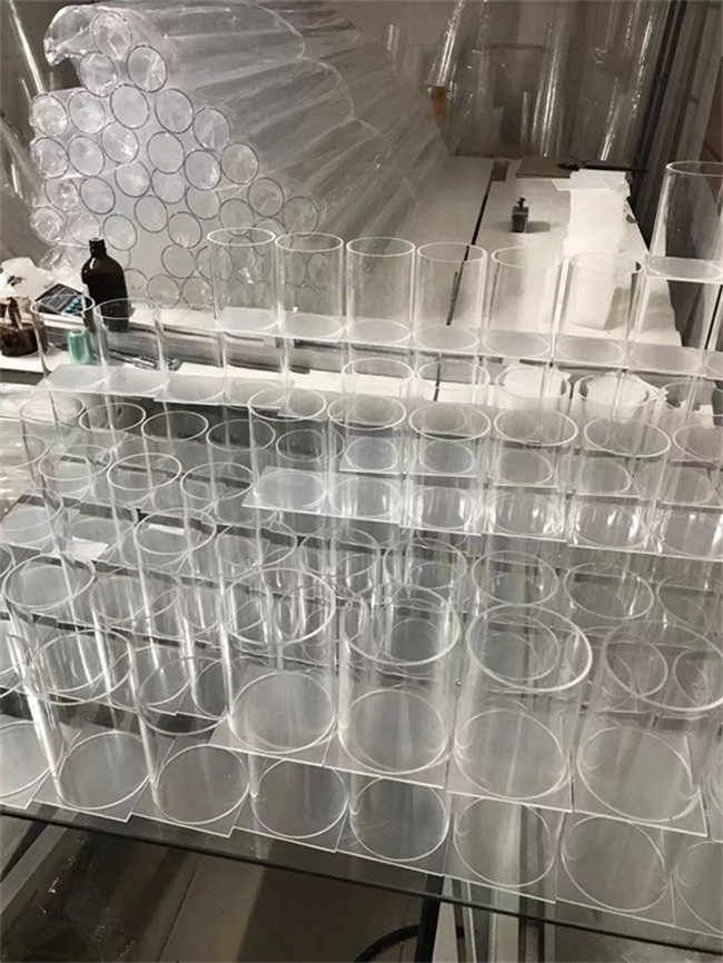 Custom 350mm Clear Plastic Acrylic Tube Plexiglass Home Depot
