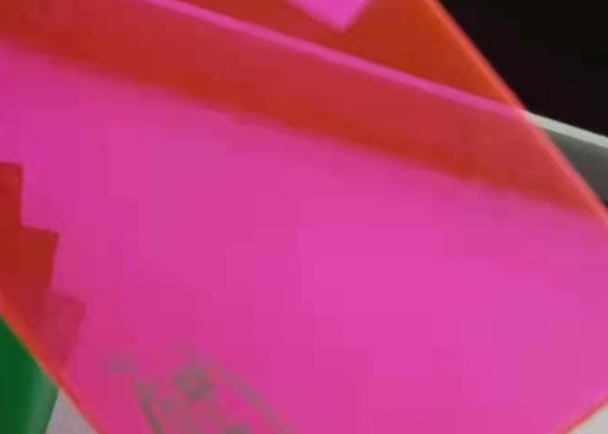 1250 x 2450 Mm Color Acrylic Sheet Plate For Sneeze Guard