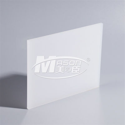 2mm Matte Frosted Opaque Color Acrylic Sheet Bathroom