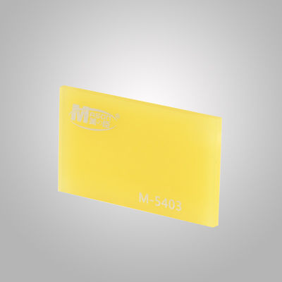Tansparent Fluorescent Green Thin Flexible Plastic Glass Sheet Custom Cut Plexiglass