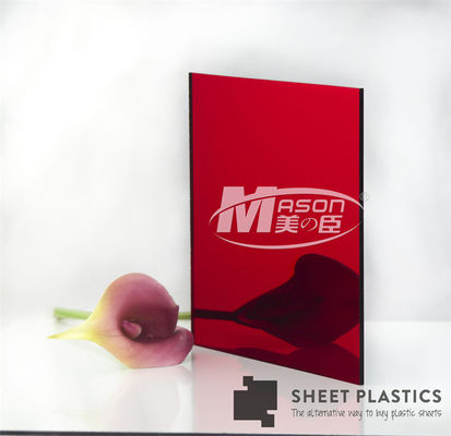 Glass Gold Acrylic Mirror Sheet Plexiglass Adhesive Mirror Sheets