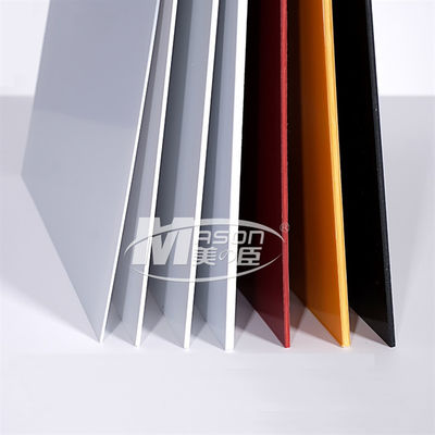 1.2m ABS Plastic Sheet 5mm 6mm 8mm For UV Printed Billboard