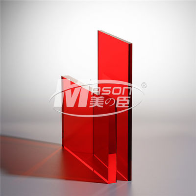 Plexiglass Plastic Acrylic Board High Transparent Coloured Acrylic Sheet 300mm