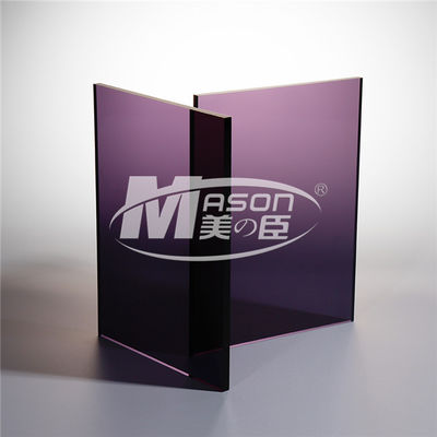 Clear Color Acrylic Sheet Pmma Plexi Glass Smoked Grey 4x8