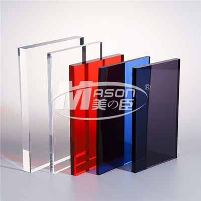 Clear Color Acrylic Sheet Pmma Plexi Glass Smoked Grey 4x8