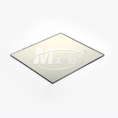 5mm 1220 X 1830mm Plastic Mirror Sheet Gold Silver One Side PMMA