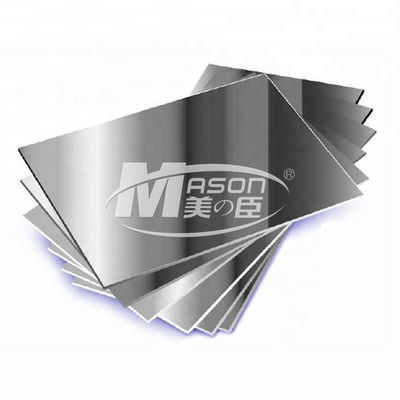 Golden Silver Single Side Perspex Mirror Cut To Size Mirror Acrylic Sheet 1220X2440mm
