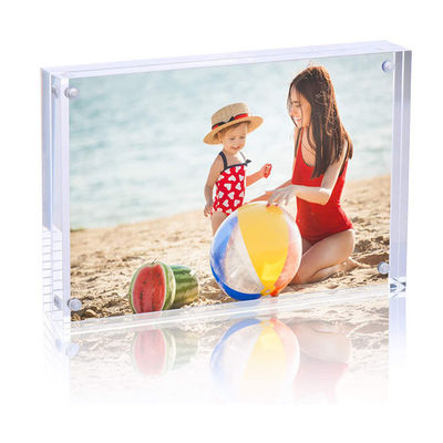 Plastic Acrylic Waterproof Clear Acrylic Photo Frame 4x6 Inch 10+10mm