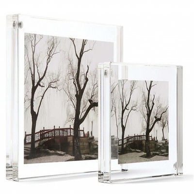 Clear Magnetic Acrylic Poster Frame Perspex Photo Frames Acrylic Block