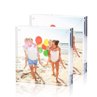 A4 Perspex Frame Transparent Acrylic Block Photo Frame