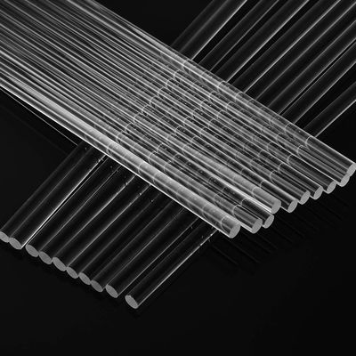 120mm Clear Transparent Acrylic Curtain Rod Exruded Clear Acrylic Bar Rods