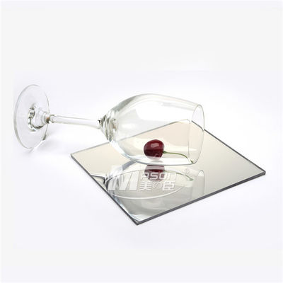 Single Sided Gold Silver Mirror Acrylic Sheet PMMA Sheet Plexiglass Sheet