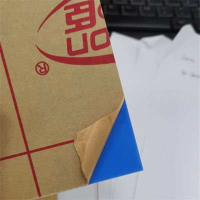 2.8mm Opaque Blue Perspex Glass Color Acrylic Sheet MMA Material