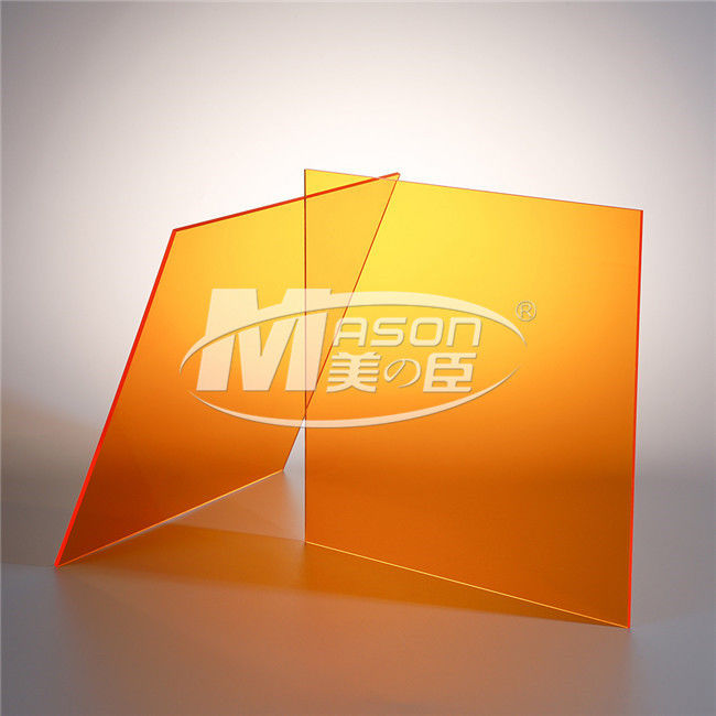 3mm Acrylic Orange Perspex Sheet Cutting Perspex Plastic Board Sheet Plexiglass