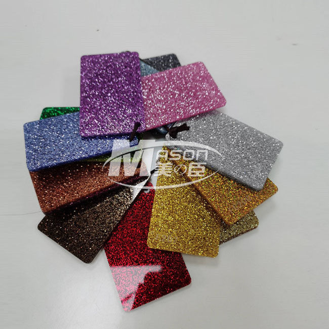 3-5mm 1040x1850mm Color Transparent Plexi Glass Sheet Glitter Acrylic Sheet Colorful